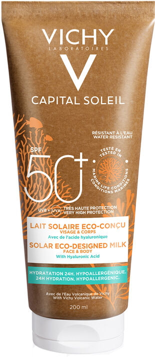 vichy capital soleil latte solare eco-sostenibile spf 50+ 200 ml