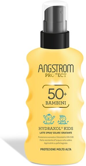 angstrom protect angstrom kids latte solare spray idratante spf 50+ protezione bambini 175 ml