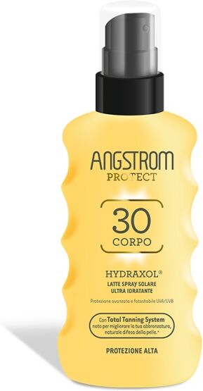 angstrom protect angstrom latte solare spray ultra idratante spf 30 corpo 175 ml