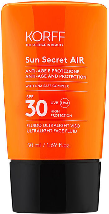 korff sun secret air fluido viso spf 30 50 ml