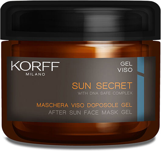 korff sun secret maschera viso doposole gel 70 ml