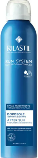 rilastil sun system doposole spray trasparente 200 ml