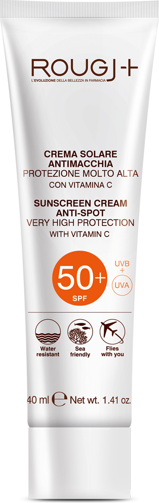 rougj solare spf 50+ viso antimacchia vitamina c 40 ml