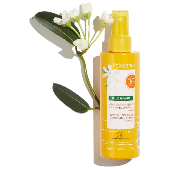 klorane spray solare sublime spf 30 corpo 200 ml