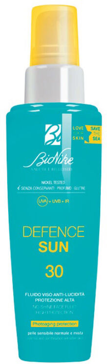 Bionike Defence Sun Fluido Anti-lucidità SPF 30 Protezione Alta 50 ml