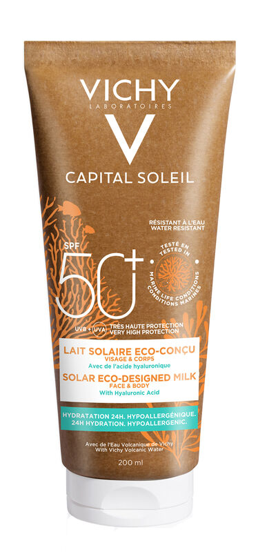 Vichy Capital Soleil Latte Solare Eco-Sostenibile SPF 50+ 200 ml