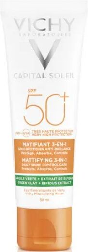 Vichy Capital Soleil Trattamento Opacizzante SPF 50+ 50 ml