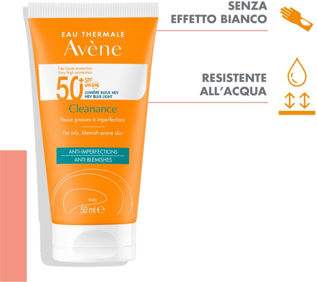 Avene Avène Solaire Cleanance Solare SPF 50+ 50 ml