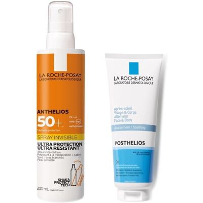 La Roche-Posay Anthelios SPF50+ Spray & Posthelios Gel Duo La Roche-Posay Anthelios SPF50+ Spray & Posthelios Gel Duo