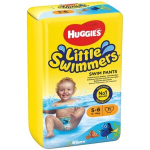 Huggies Little Swimmers Pannolino Costumino Bambini Taglia Large 12-18 Kg 11 Pan