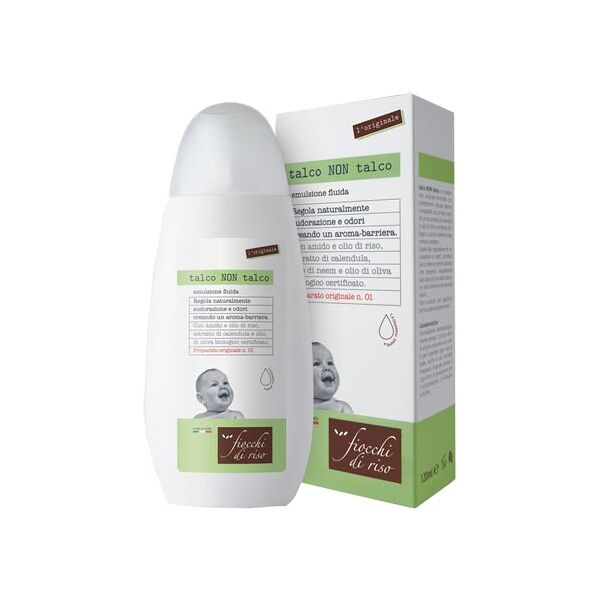 fiocchi di riso talco non talco 120 ml emulsione fluida