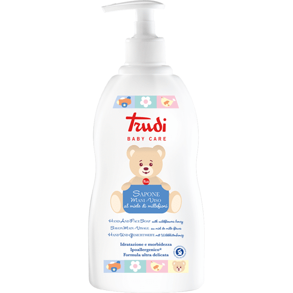 trudi baby care trudi baby c sapone mani/viso 500 ml