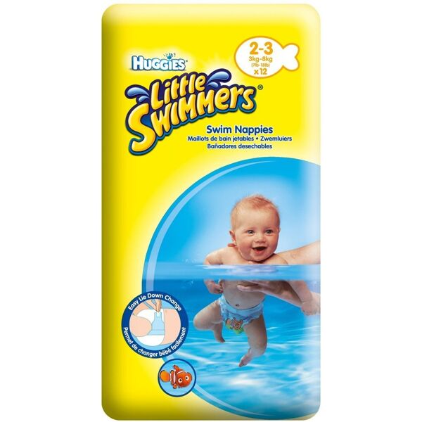 huggies little swimmers pannolino costumino bambini taglia small 3-8 kg