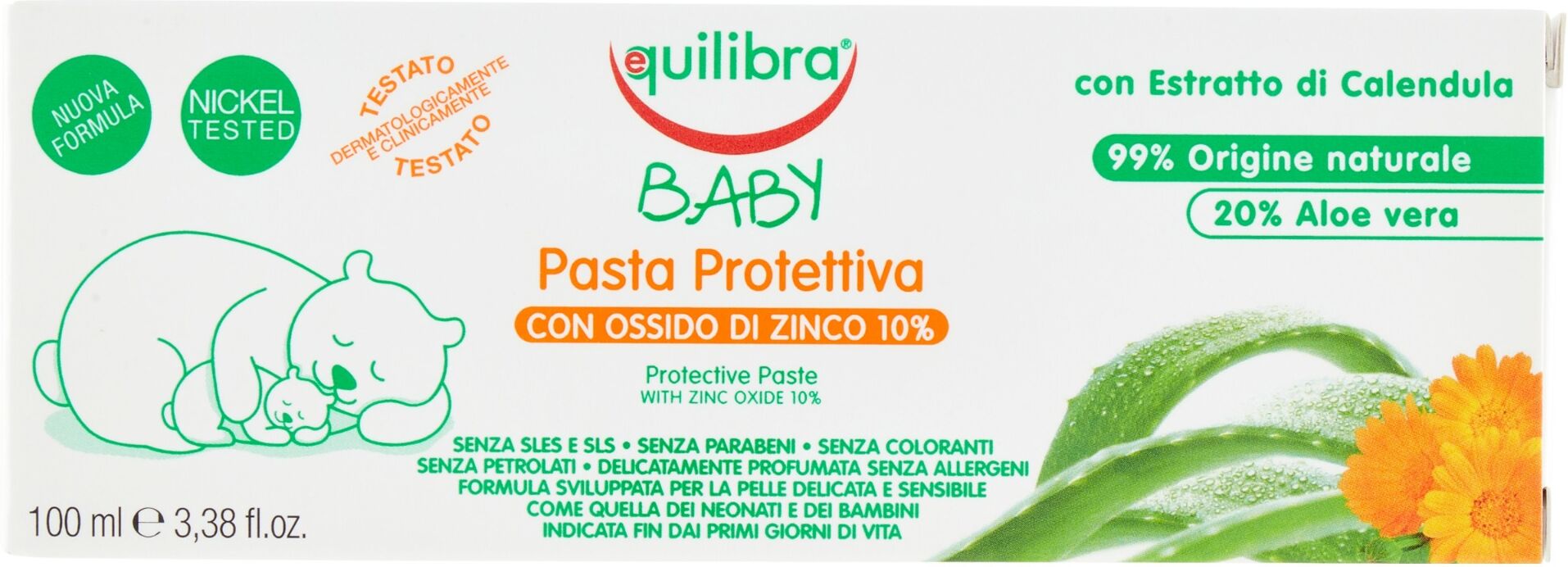 equilibra pasta lenitiva all'acqua baby