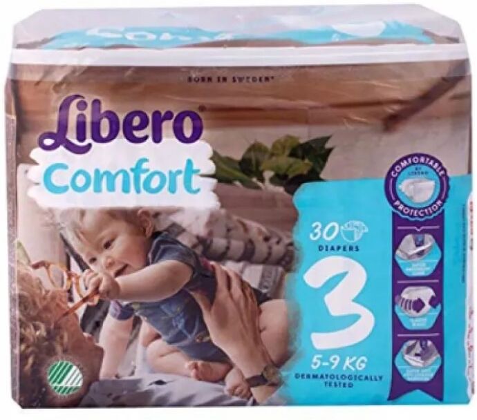 libero comfort pannolini taglia 3, 5-9 kg