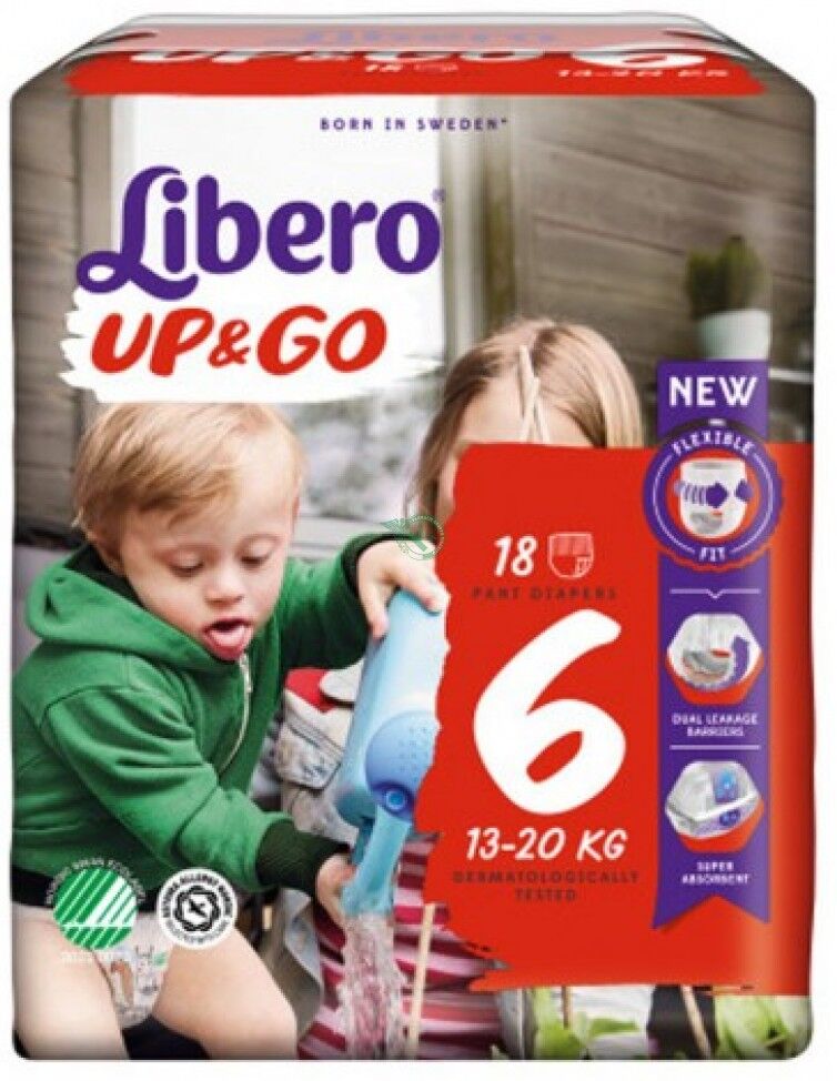 libero up&go pannolini taglia 6 - 13/20 kg