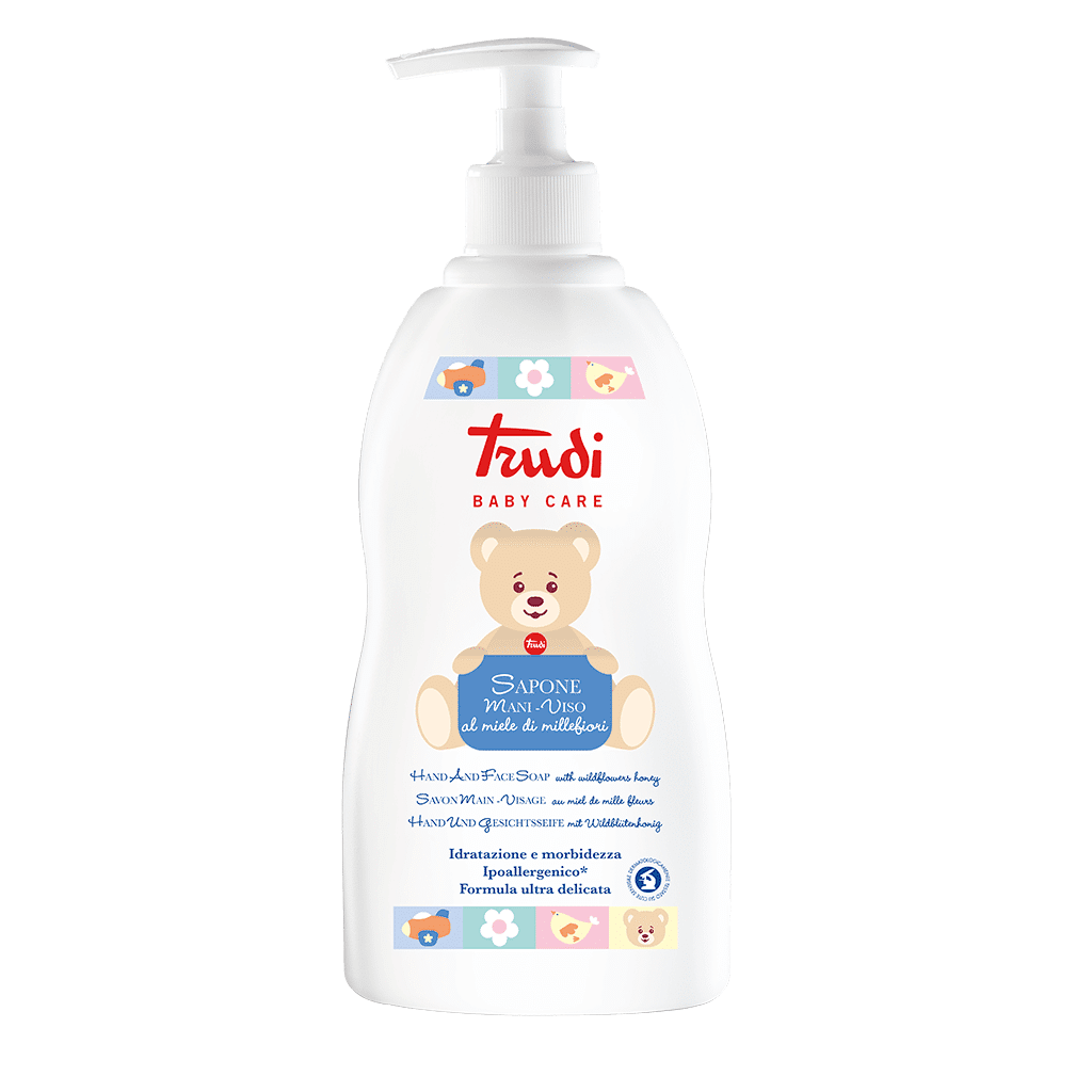 trudi baby care trudi baby c sapone mani/viso 500 ml