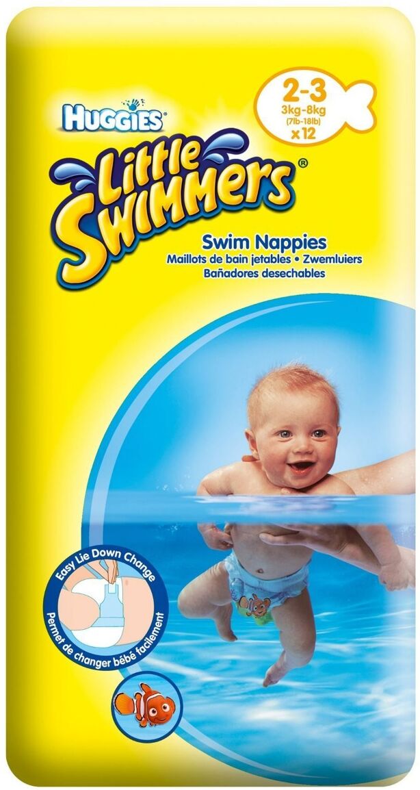 huggies little swimmers pannolino costumino bambini taglia small 3-8 kg