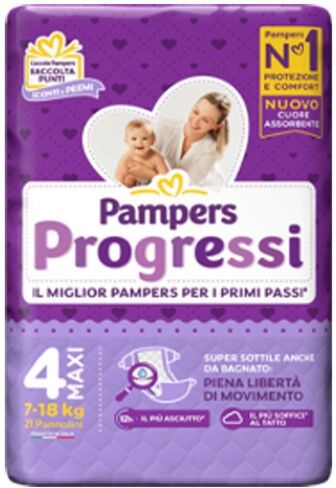 Pampers Progressi Maxi 21 Pezzi