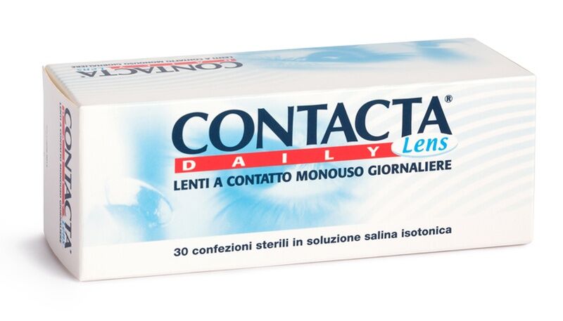 contacta daily lens lenti a contatto monouso per la miopia diottria -7,00 30 len