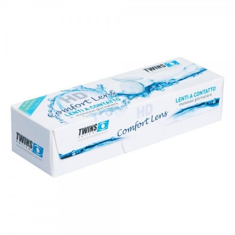 Hd Comfort Lens Twins Optical -5,25 Lenti a Contatto Giornaliere 10 Confezioni