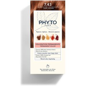 Phyto color 7.43 Biondo Ramato Dorato Colorazione Permanente Senza Ammoniac