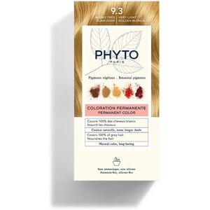 Phyto color 9.3 Biondo Chiarissimo Dorato Colorazione Permanente senza Ammo