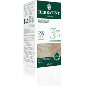 Herbatint Tintura Capelli Gel Permanente 3Dosi 10N Biondo Platino 300 ml