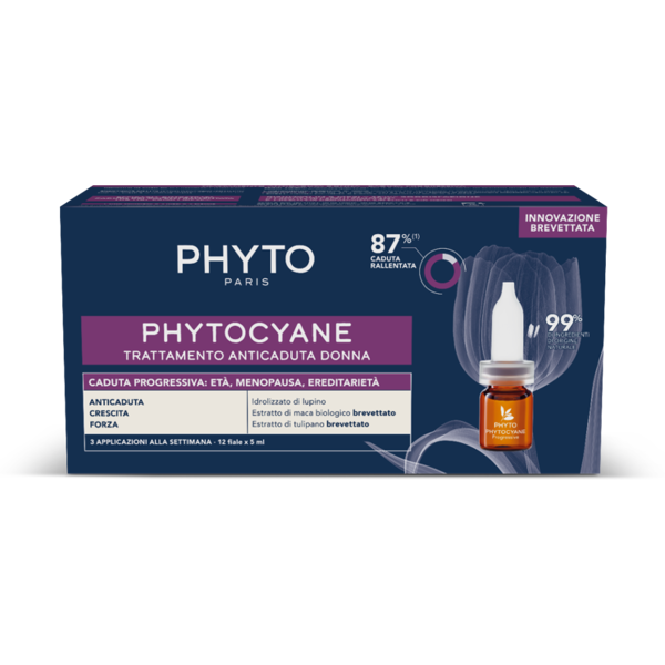 phyto cyane fiale donna caduta progressiva 12 fiale