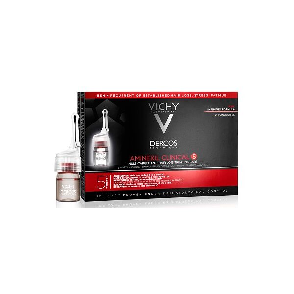 vichy dercos aminexil intensive 5 uomo 21 fiale