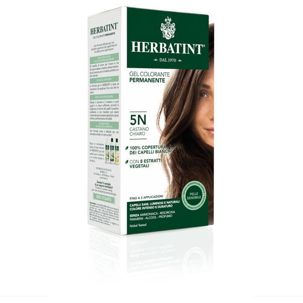 herbatint gel permanente 5n castano chiaro 150 ml