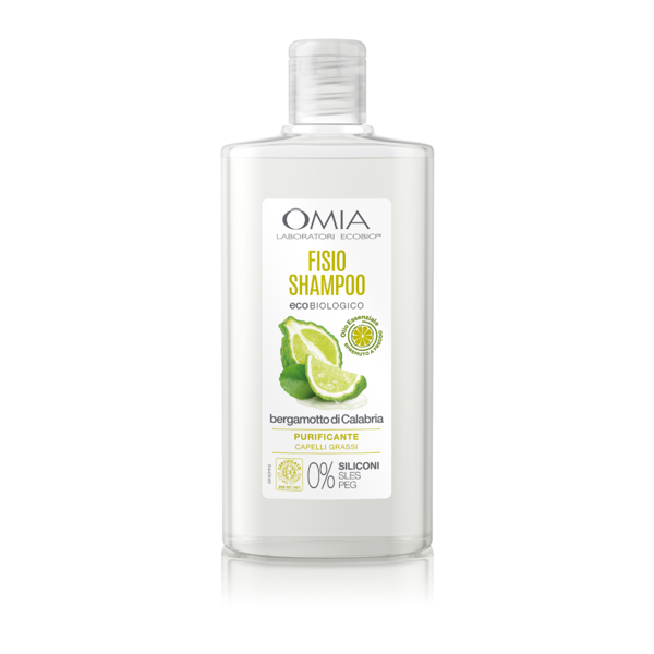 omia fisio shampoo bio bergamotto di calabria 200 ml