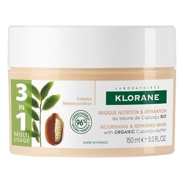 klorane maschera al burro di cupuacu bio 150 ml