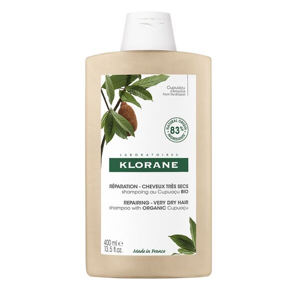 klorane shampoo al burro di cupuacu bio 400 ml