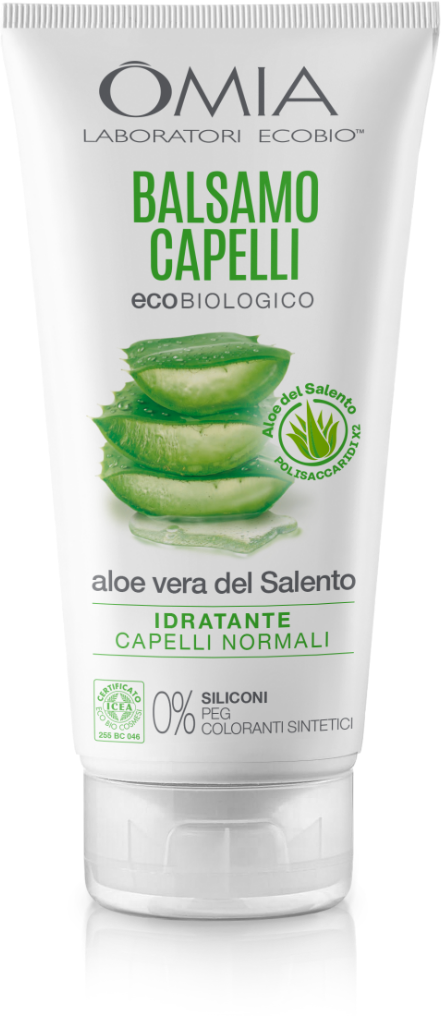 omia balsamo capelli bio aloe vera del salento 180 ml