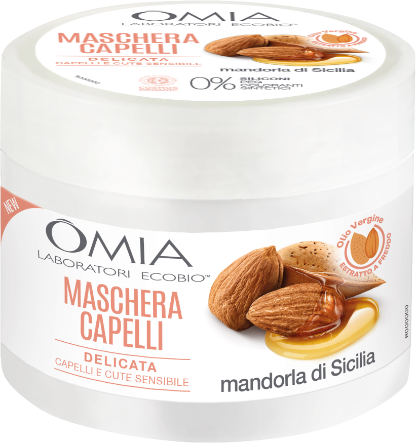 omia maschera capelli mandorla 250 ml