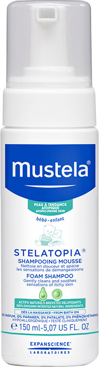 mustela shampoo mousse 150 ml