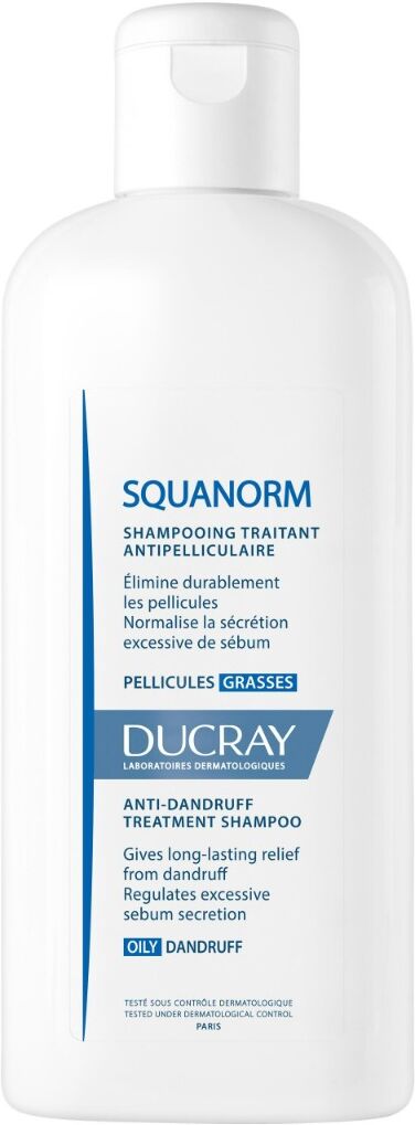 Ducray Squanorm Shampoo Trattante Forfora Grassa 200 ml