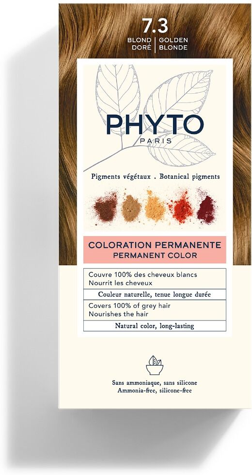 Phyto color 7.3 Biondo Dorato Colorazione Permanente Senza Ammoniaca