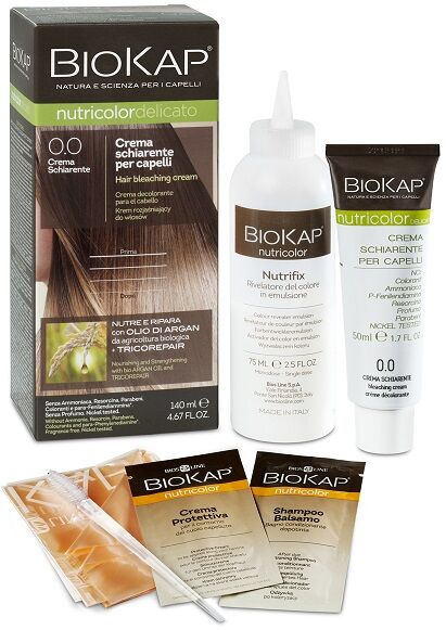 Biokap Bios Line  Nutricolor 0.0 Tinta Per Capelli Crema Schiarente