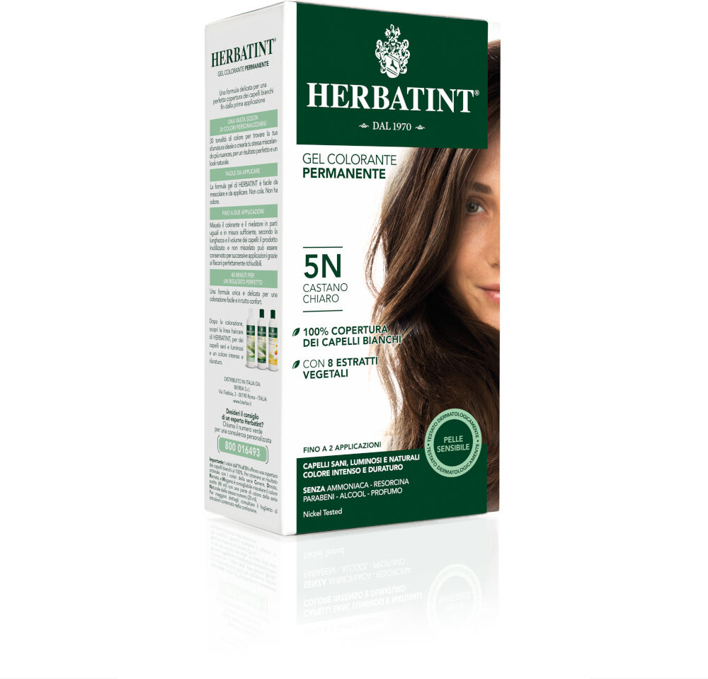 Herbatint Gel Permanente 5N Castano Chiaro 150 ml