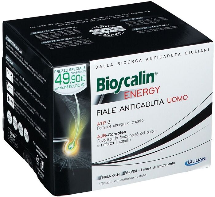 Bioscalin Energy Anticaduta Uomo PROMO 10 Fiale