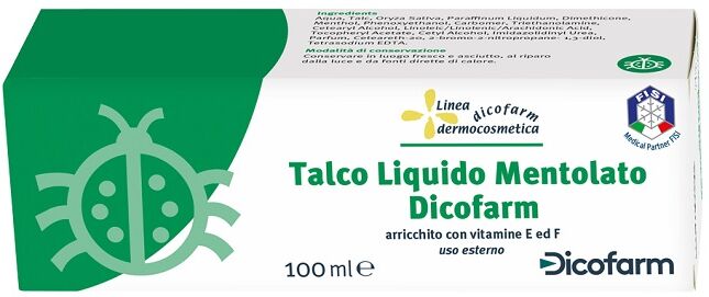 Dicofarm Talco Liquido Mentolato 100 ml