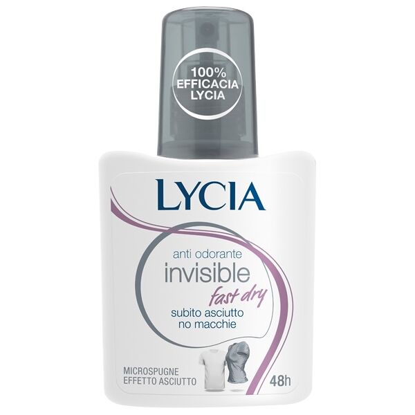 lycia invisible fast dry deodorante anti macchia 75 ml