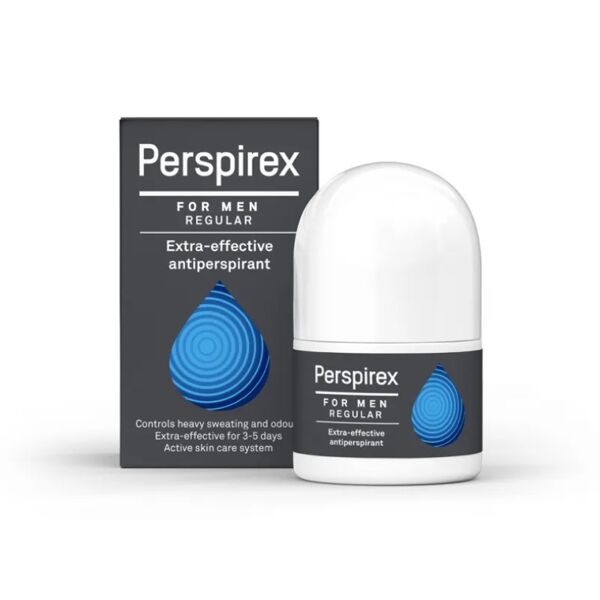 perspirex for men regular antitraspirante roll on 20 ml