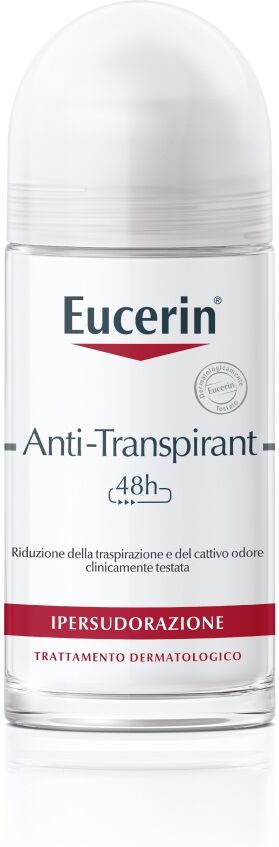 eucerin deodorante roll-on 48h anti-traspirante ipersudorazione 50 ml