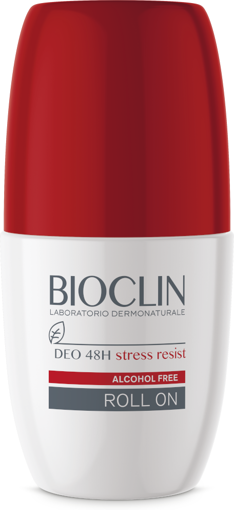 bioclin deo 48h stress resist roll-on deodorante senza profumo 50 ml