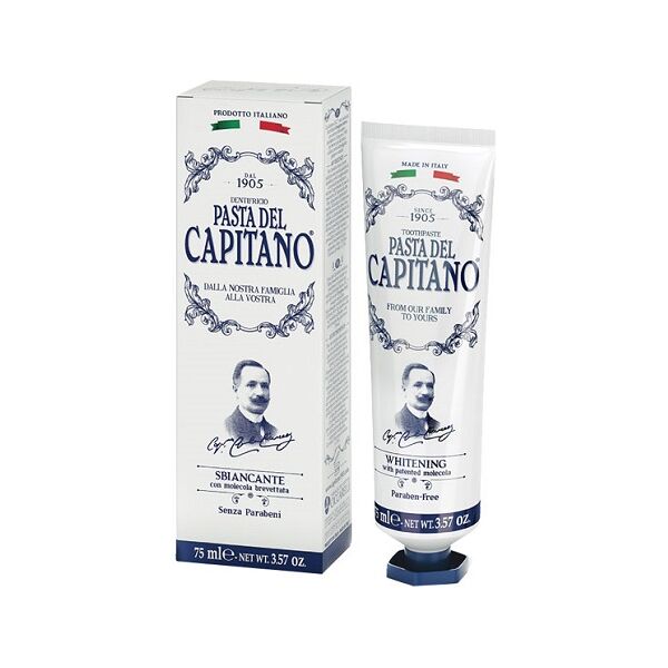 ciccarelli pasta del capitano 1905 dentifricio sbiancante 75 ml