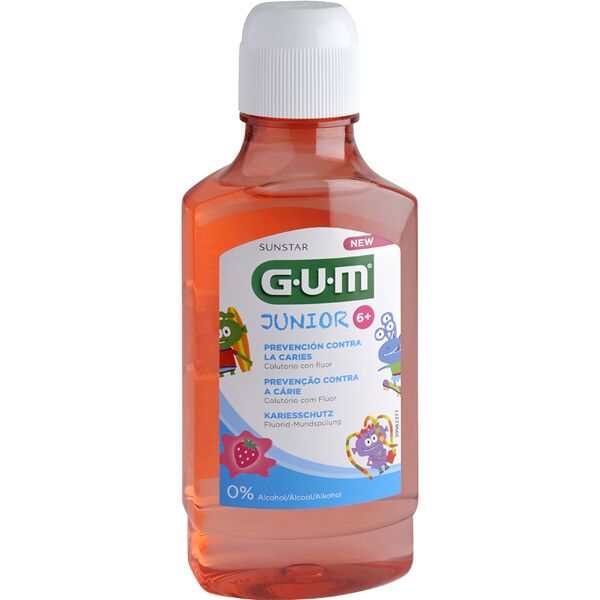 gum junior collutorio per bambini dai 6 anni 300 ml