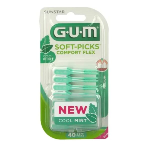 gum comfort flex mint scovolini 40 pezzi